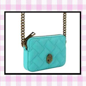 Kurt Geiger London Micro Kensington Camera Bag in Teal